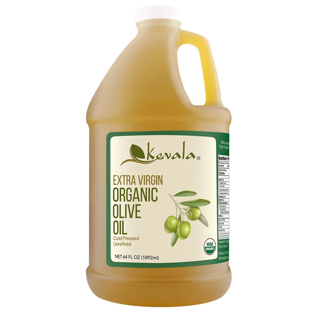 Extra Virgin Organic Olive Oil 64 fl oz (1/2 gal)