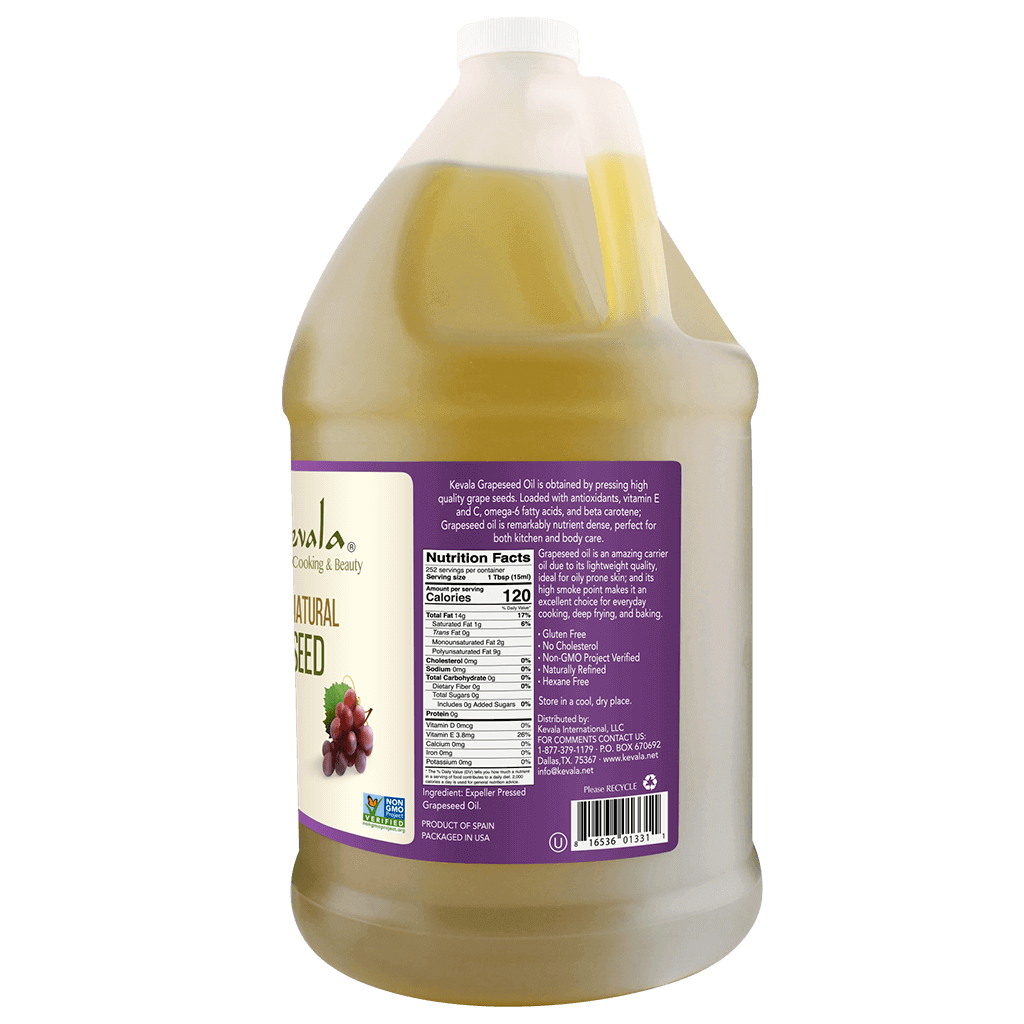 Grapeseed Oil 128 fl oz (1 gal)