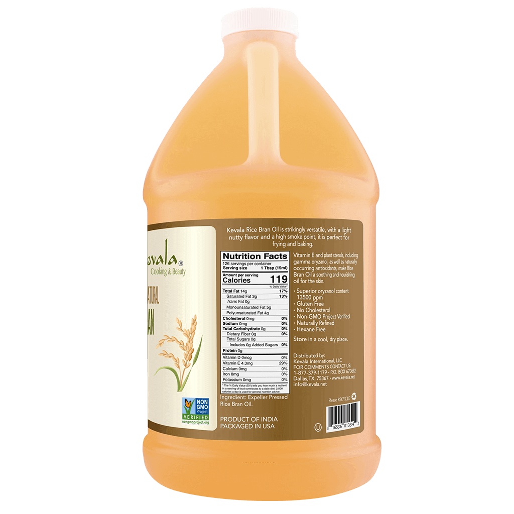 Rice Bran Oil 64 fl oz (1/2 gal)
