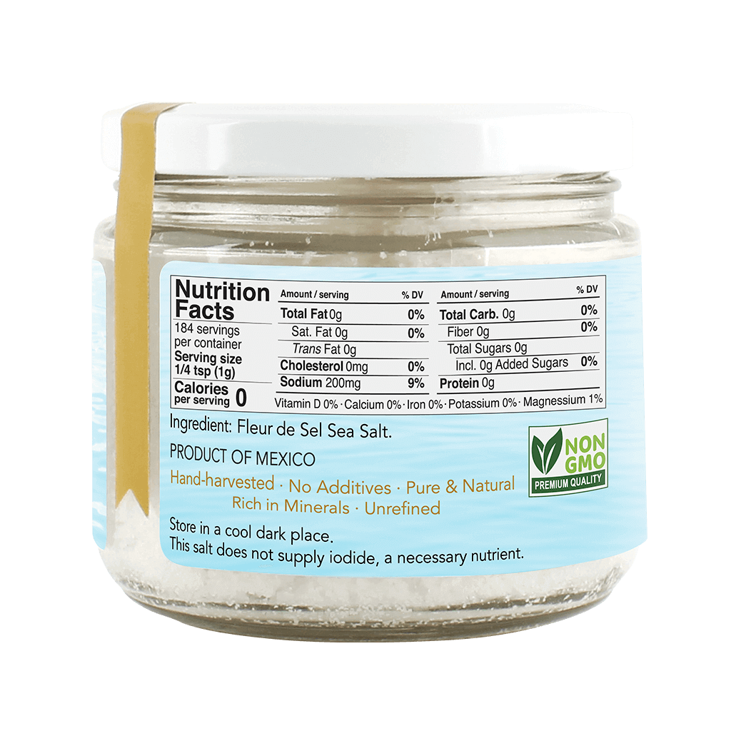 Fleur de Sel - Gourmet Sea Salt 6.5 oz