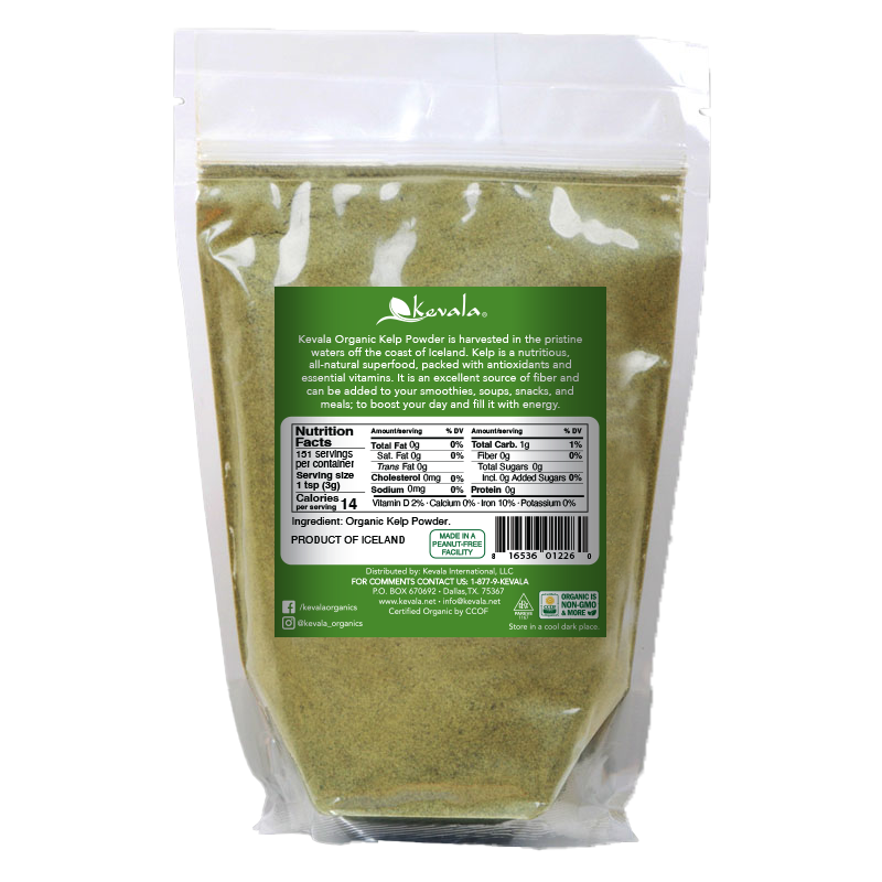 Organic Kelp Powder 1 lb